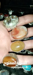  13 خواتم فضة مرصعة بأحجار كريمه اصليه