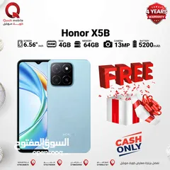  1 HONOR X5B ( 64GB ) / RAM 4 NEW /// هونور اكس 5 بي ذاكرة 64 رام 4 الجديد