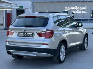  3 BMW X3 2.0  موديل:2014 عداد:147