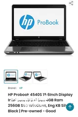  1 used laptop HP