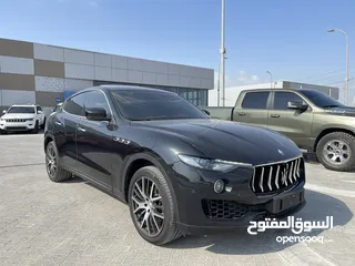  3 Maserati Levante Q4 2018 GCC Space Full Option V6 Turbo Very Clean Free Accident  124,000 KM