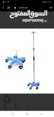  1 IV Stand  Stainless steel structure Four hooks