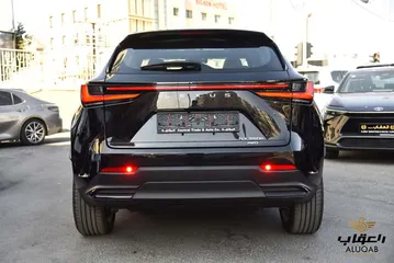  5 لكزس فاخرة NX 350 موديل 2024 كفالة الشركة عداد زيرو لون اسود مميز