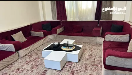  1 طقم جلوس ارضي تفصيل