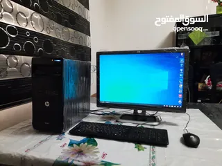  5 كمبيوترات مكتبية مع ملحقاته بي اسعار رخيصة