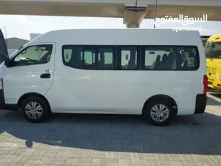  12 باص نيسان اورفان للبيع Nissan urvan