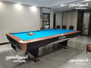  1 طاولات بلياردو رخام 9 قدم سوبر بور الاصلي بنظام جديد