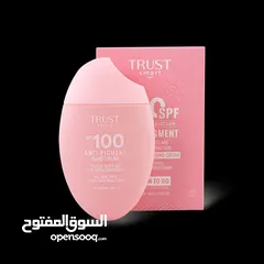  6 “كريم واقي الشمس تراست سمارت مع حماية SPF100”