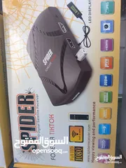  1 رسيفر سبايدر تيكتوك اشتراك 10 سنوات توصيل مجانا لكل مناطق عمان