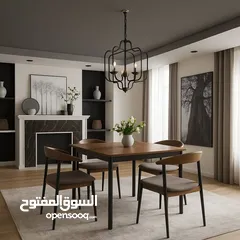  19 طاولات طعام من أرقى الموديلات