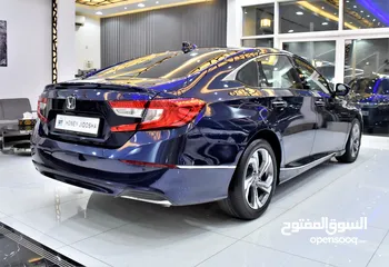  5 Honda Accord ( 2019 Model ) in Blue Color GCC Specs