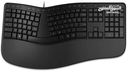  3 Keyboard MICROSOFT ERGONOMIC DESKTOP كيبورد مايكروسوفت  ايركونومك  