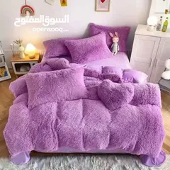 25 شرشف تخت مجوّز فرو – نعومة وفخامة بدفء ولا أروع! الشتاء عالابواب ولازمنا ألوان حلوة ودافئة
