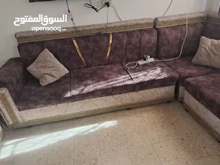  6 عفش للبيع مستعمل بحالة جيدة يحتاج لغسيل