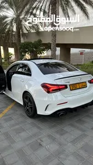  24 مرسيدس A 35 AMG تيربو موديل 2021 بحادث جدا جدا بسيط باب