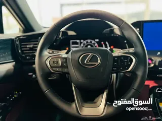  13 لكزس NX 350 بريمي CC فتحة سقف 2024 رادار نفقيشن اللون اسود