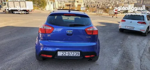  5 KIA RIO 2012 كيا ريو 2012 هاتش باك فل كامل مع فتحه أعلى مواصفات