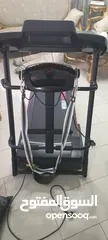  3 جهاز مشي كهربائي مع رجاج بقشاط امامي Treadmill نوع World Fitness