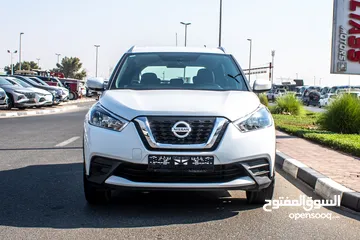  2 2020 - Nissan Kicks SL 1.6L - GCC SPECS - Perfect Condition - ONLY 69,000 KM DONE