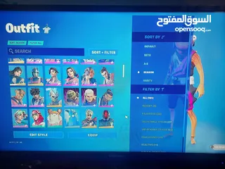  1 حساب فورت نايت +151 طور الزومبي القديم