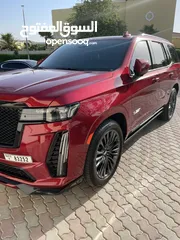  1 Escalade V 2023 GCC Under Warranty And Service Contract Brand New Condition