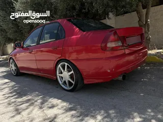  3 ميتسوبيشي لانسر 1996 جير عادي للبيع فوري والشرا ما بقصر معه