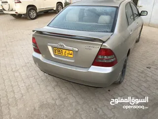  2 Toyota,Corolla 2001