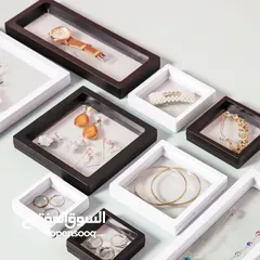  4 صندوق عائم 3D لعرض المجوهرات والاغراض وتصلح لوحة حائط وتغليف هدايا موجود في امزون الرابط في الوصف
