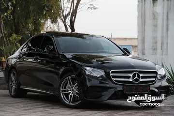  1 Mercedes E350 Mild Hybrid 2019  وارد غرغور  Kit AMG  حالة ممتازة وصيانة وكالة.