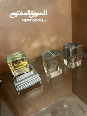  3 اطقم كريستال 12 قطعه للبيع