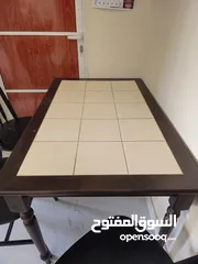 3 Dining table along with 4 chairs