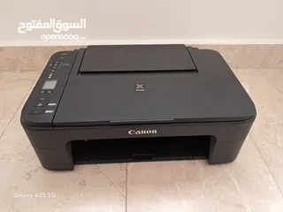  3 طابعتين Hp & Canon شاهد الصور والوصف