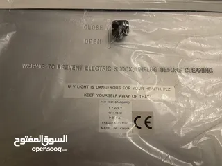  4 جهاز تعقيم لأدوات الحلاقه مع جهاز واكس