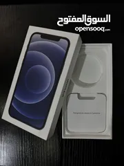  8 Iphone 12 128gb بحالة الوكالة وبدون اي خدش مع 9 كفرات وشاحن اصلي وكرتونة