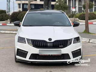  3 سكودا بنزين VRS..اتماتيك .فل عدا فتحه.فحص نخب .245حصان .رام لله او الخليل .موديل 2019