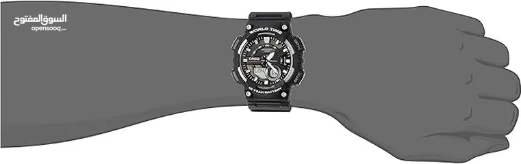  2 ساعة كاسيو اصليه جديده عقارب ودجتال Casio Men's AEQ110W-1AV Heavy Duty Analog-Digital