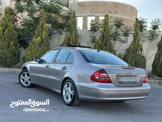  5 Mercedes E200 2004 ( Avantgarde ) Full option وارد الوكالة فحص كامل