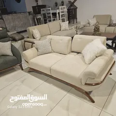  2 طقم كنب فاخر 7 مقاعد عصري ومودرن