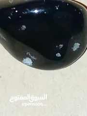  13 حجاره احجار كريمه عقيق و يماني و اوبال حجر القمر زمرد فيروز كهرمان  حجم معدل 2 سم