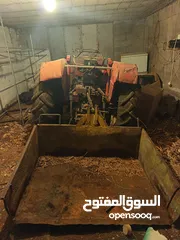  5 تركتر فيت 450 مع عودين حراث وتنك رش مع بربيش 200 متر وسلة محمولة(كف)