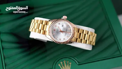  2 ساعات روليكس ستاتي  الجديد والقوي ساعات  ROLEX  كوبي ماستر  الأكثر مبيعًا  اعلى صنف طبعا