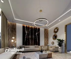  23 تصميم ديكورات عصرية مودرن او نيوكلاسيك او كلاسيك واجهات ،داخلية ، حدائق ،مطاعم ، نادي صحي