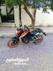  4 دراجة KTM Duke 200cc 2020