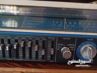  7 ستيريو ياباني 4 سماعات راديو هيتاشي رقمي