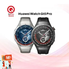  1 HUAWEI WATCH GT5 PRO ( 46MM ) NEW /// ساعه هواوي جي تي 5 برو حجم 46 ملم الجديده كلياً