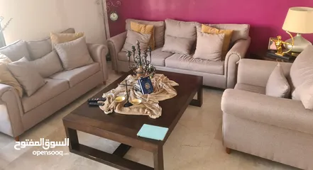  1 طقم طاولات خشب صولد أمريكي بني غامق ثقيل جدا