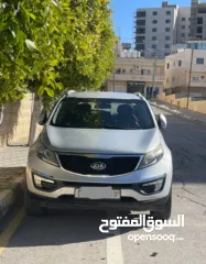  1 كيا سبورتاج فل الفل ما عدا فتحه ترخيص 2014  الجيب بوضع الشركة