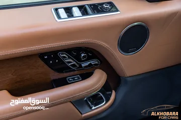  27 Range Rover Vogue 2019 Autobiography Black package   السيارة وارد الماني و بحالة ممتازة جدا