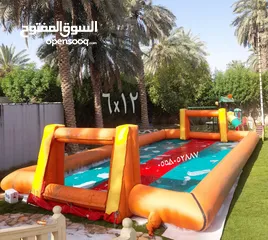  22 نطيطات الرياض...للإيجار  ملعب صابوني زحليقه صابونيه نطيطه متاهات الرياض