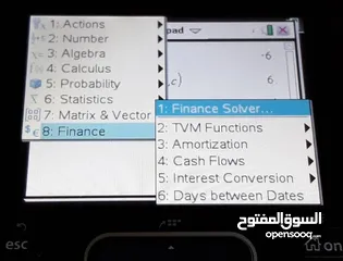  9 الة حاسبة علمية متطورة Texas  TI-Nspire cx Graphing Calculator